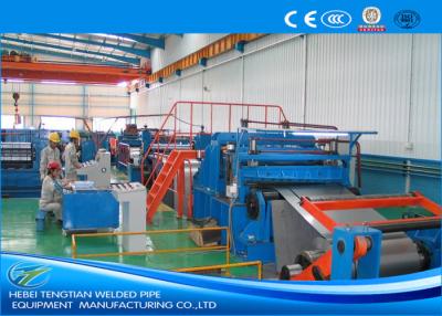 China Heavy Duty Stainless Steel Slitting Machine 90KW DC Motor Mill Speed 100m / Min for sale
