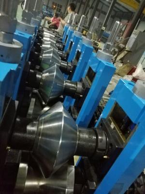 China Hydraulic Cutting Roll Forming Equipment , Purlin Steel Roll Forming Machine for sale