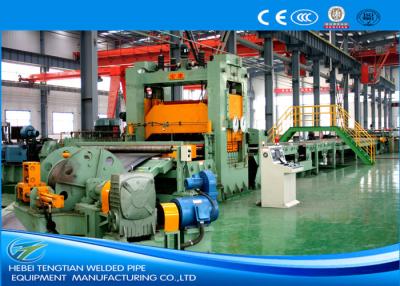 China Corte do aço ao estábulo da máquina do comprimento com largura da tira da operação 1600mm da segurança à venda