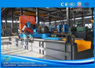 China Carbon Steel Pipe Precision Cut Off Machine Blue Color With 2.5mm Pipe Thickness for sale