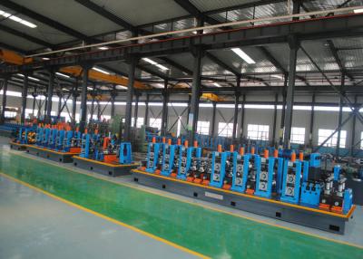 China Stainless Steel ERW tube Mill , 21 - 63mm Diameter Pipe Welding Line for sale
