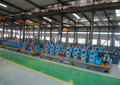 China Moinho de tubulação de aço da capacidade de alta velocidade ERW da eficiência circularmente & moinho de tubo quadrado da tubulação que faz a linha à venda