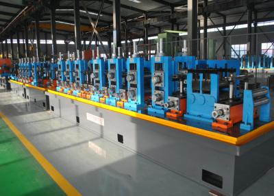 China Blue ERW API Pipe Mill / High Frequency API Tube Welding Machine for sale