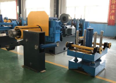 China Thickness 1.0 - 6.0mm Steel Slitting Equipment / HR Metal Cutting Machine for sale