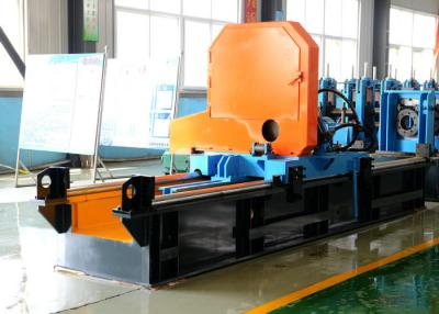 China Steel Pipe Making Machine / Cold Cut Pipe Saw , High Speed  Max 90m / min for sale