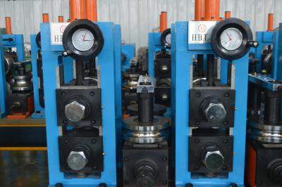 China Automatic welded steel pipe production line/ERW tube mill sales to Mexico for sale