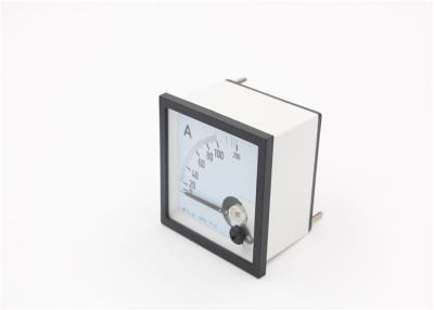 China Alternate Dial Panel Mount Analog Amp Meter Safety Performance Class 1.5 Precision for sale
