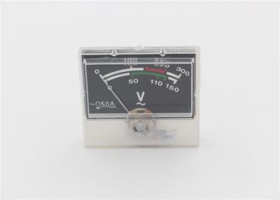 China gama análoga del voltaje ca Del voltímetro 0-300V del soporte del panel del metro del panel del análogo de 55*48m m en venta