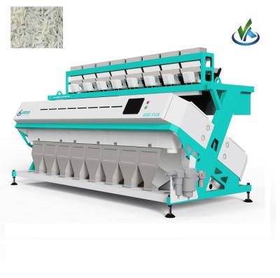 China Brown Rice / Thai Rice / Preboiled Rice Color Sorter 8 Chute High Accuracy CCD for sale