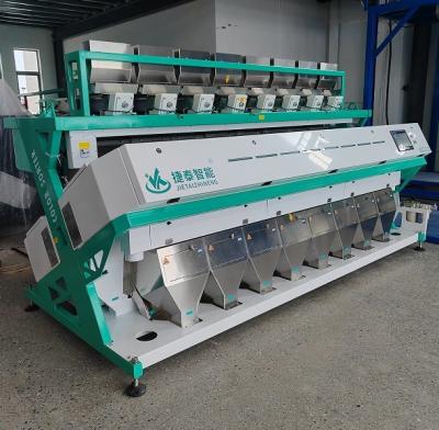 China Máquina inteligente de clasificación de granos CCD 99,99% Precisión Verde Blanco Color en venta