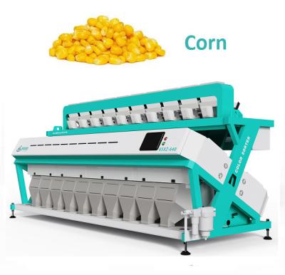 China Máquina de clasificación de colores óptica CCD inteligente para la clasificación del color del maíz en venta