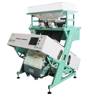 China 2 escaleras Máquina para clasificar mini colores Maquinaria para clasificar anacardos Fabricante en venta