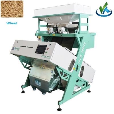 China 1.6T/H-3T/H Máquina para clasificar el color de los granos de café, Máquina para clasificar mini los granos de soja en venta