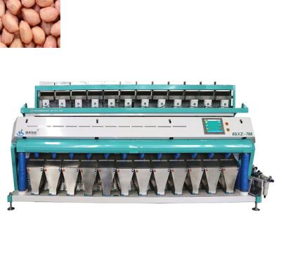 China Automatic Peanut Color Sorter Machine Manufacturer For Wheat Processing for sale