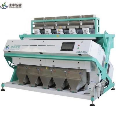 China Blue Wheat Color Sorter Machine 5 Chutes 320 Channels Cereal Sorter for sale
