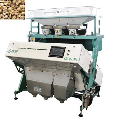 China Máquina para clasificar el color de las nueces de anacardos de granos de café industriales / clasificador de color de arroz CCD en venta