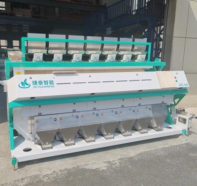 China CCD 7 escaleras 448 canal clasificador de color de soja máquina de clasificación de color de soja en venta