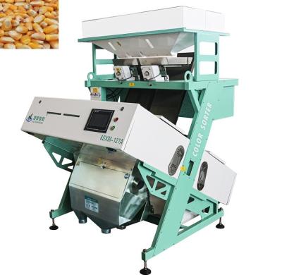 China 1.6tph-3tph Almond Sorting Machine , Coffee Color Sorter Machine With HD Image for sale