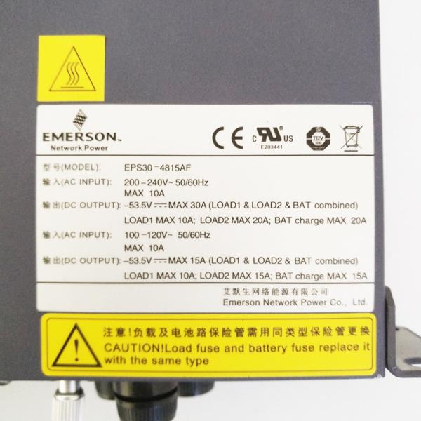 Quality Emerson 1U 30A 48V Telecom DC Power Systems EPS30-4815AF Eps30 4815af for sale