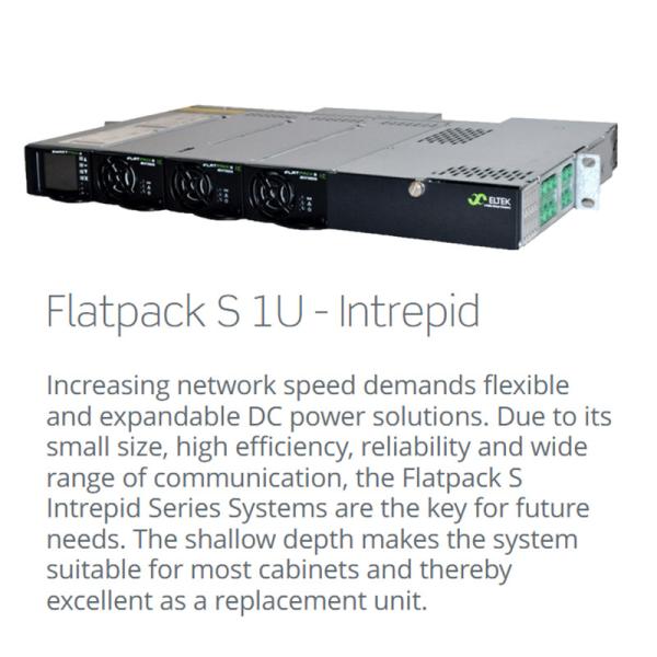 Quality 5.4kw Eltek Compack Flatpack S 1U Intrepid +3R Rectifier Embedded DC Power for sale