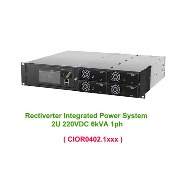 Quality Eltek Telecom Power Solutions 220VDC Rectiverter Integrated 2U 6kVA 1ph System for sale