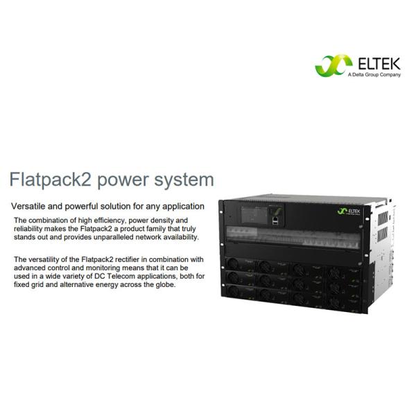 Quality FP2 24KW Rectifier Telecom Hybrid System ELTEK Flatpack2 2000w 48v SHE 5U-7U for sale