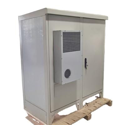 China Two Door Power Distribution Enclosure Dustproof Telecom Street Cabinets IP55-IP68 for sale