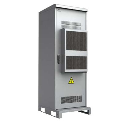 China High Anti Corrosive SGCC IP65 Outdoor Power Cabinet Quakeproof With Air Conditioner for sale