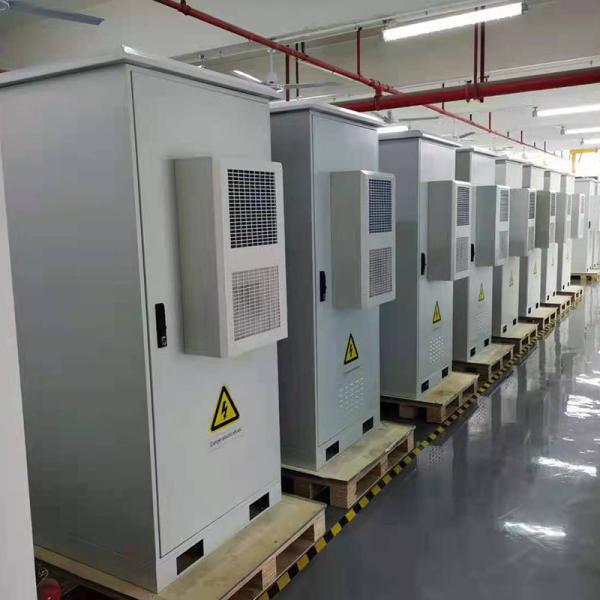 Quality High Anti Corrosive SGCC IP65 Outdoor Power Cabinet Quakeproof With Air for sale