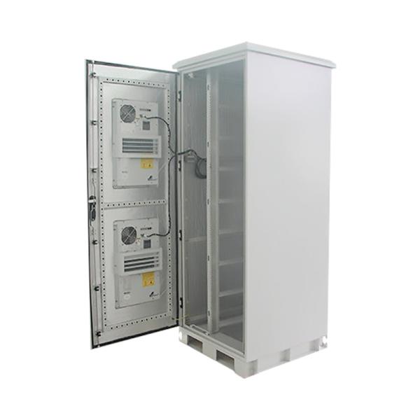 Quality Distribution Electrical Outdoor Telecom Cabinet Powder Coating Weather Proof for sale