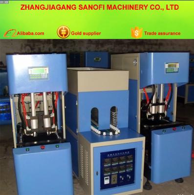 China Semi Auto Plastic Bottle Blowing Machine for sale