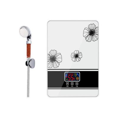 China Custom Instant Shower Hot Water Heater 3.5KW-6KW Electric Wall Hung Water Heater for sale