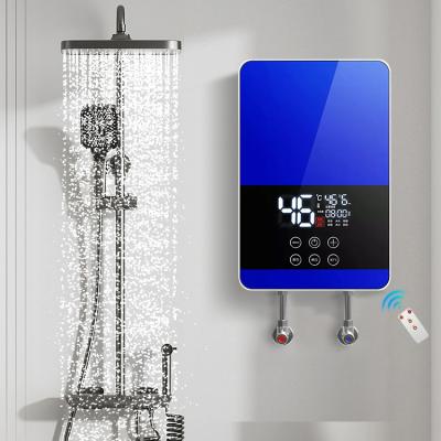 China Modern Instantaneous Electric Bath Water Heater 6000W 220 Volt for sale