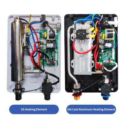 중국 IPX4 인덕션 워터 히터 3.5KW - 6KW 전기 인스턴트 워터 히터 판매용