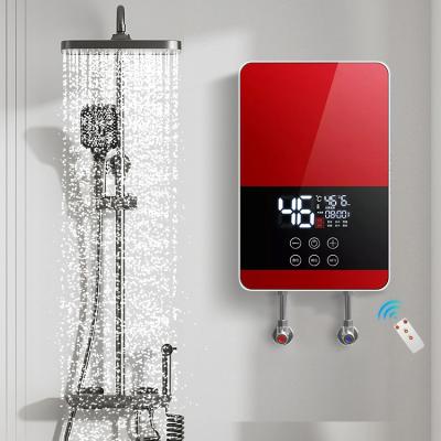China 220 Volt Banheiro Elétrico Geyser Instantâneo Duche Portátil de Água Quente à venda