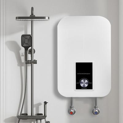 China aquecedor de água elétrico instantâneo branco infinito 240V Instant Geyser banheiro à venda