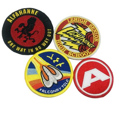 China 3D Baseball Jacket Jersey Brand Patch For Clothing Custom Embroidery Patch for sale