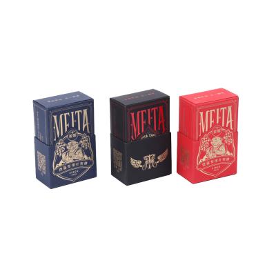 China Meita Learning Game Cards Black PVC Playing Cards for sale