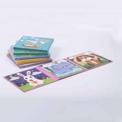 China Portable Magnetic Childrens Jigsaw Puzzles Foldable Book for sale