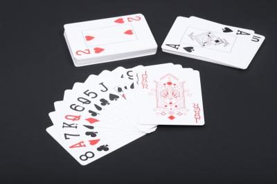 China Blackjack Personalizado Impreso de Juego de Tarjetas Deck de Tarjetas a granel en venta