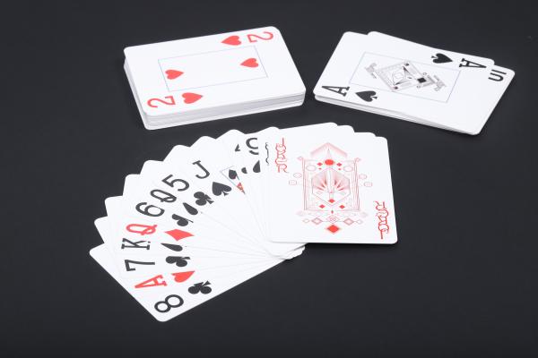 Quality Blackjack Custom Printed Playing Cards Deck Of Cards Bulk for sale