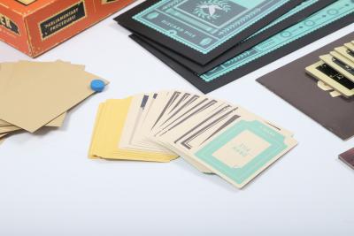 China Interactivo Monopoly Millonario Juego de mesa Personalizado 300 gramos de papel de arte en venta