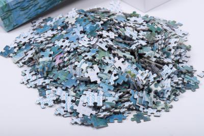 China 100 peças famosas de arte quebra-cabeças Jigsaw pinturas para crianças à venda