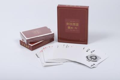 Chine Cartes de jeu de poker personnalisées 52 pièces Jack Queen King à vendre