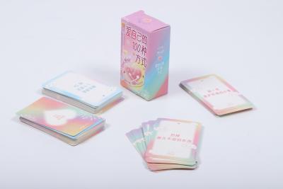 中国 インタラクティブな教育的な学習ゲームカード カスタムプレイカード印刷 販売のため