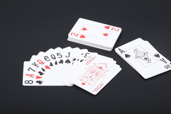Quality 54 Poker Themed Playing Cards Personalized Deck Of Cards Bulk for sale