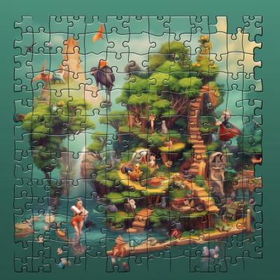 China Educational Jigsaw Puzzle Family Activity With Educational Twist On Transportation for sale