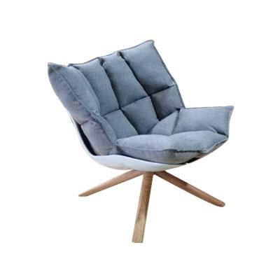 China Modern Newest designer Husk chair muscle chair living room Swivel Lounge chair for sale