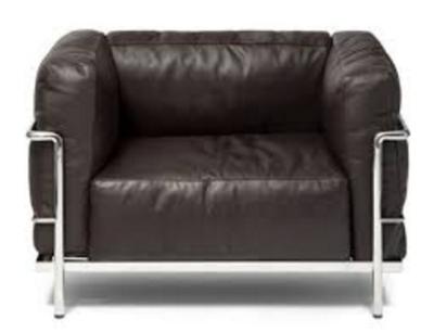 China Leisure hotel sofa chair Replica Classic Le Corbusier chaise Lounge sofa for sale