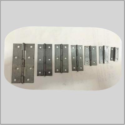 China Bright Unpolished Heavy Duty Garden Gate Hinges , Ms Cabinet Door Hinges High Security for sale